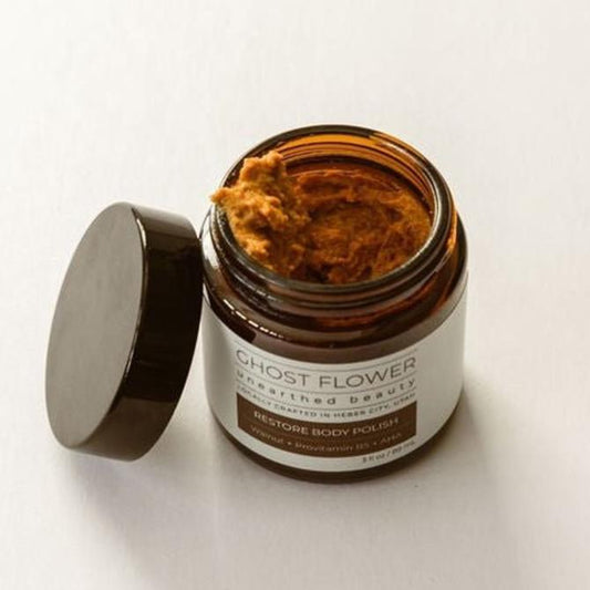 Improve Skin Texture— 'Restore Walnut Body Polish' - Ghost Flower Beauty